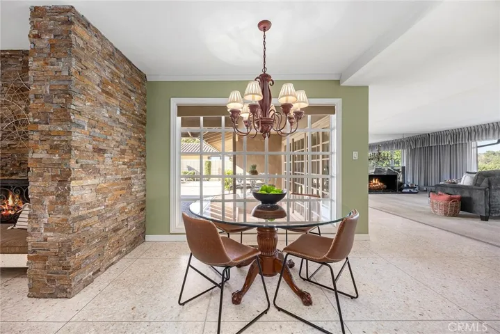  This kitchen is large enough for a breakfast nook. This area is a great place for casual meals.
