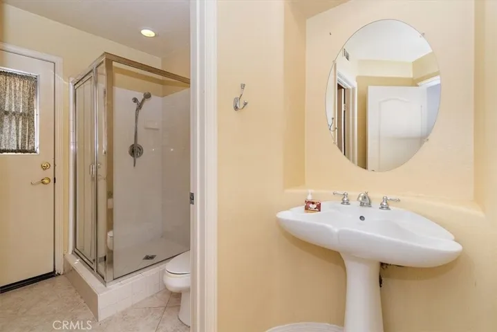 3/4 Bath on Main Floor