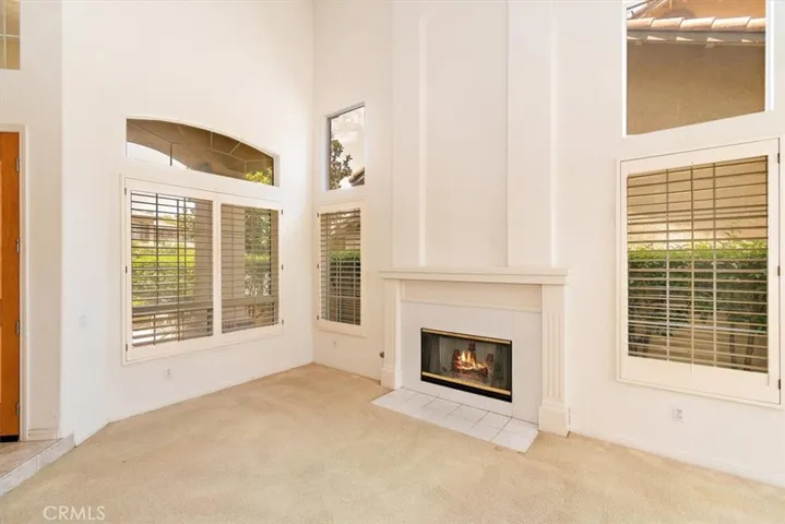 Living Room and Fireplace