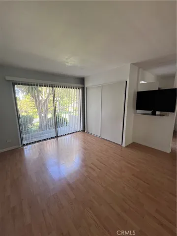 Patio Sliding Glass Door facing Greenbelt