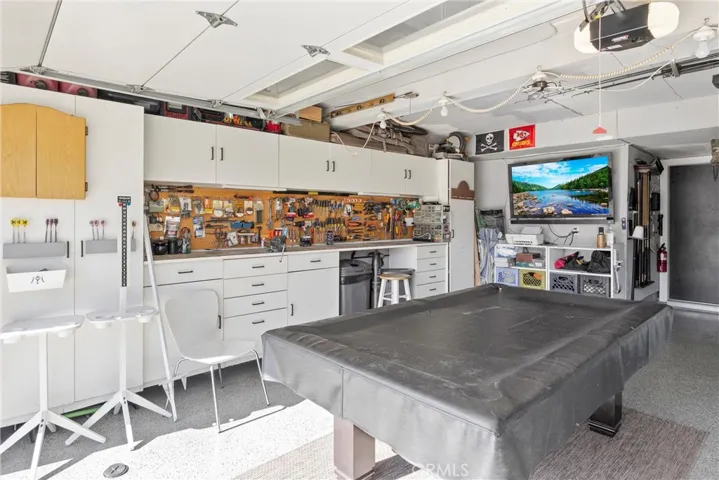 Garage totally set up