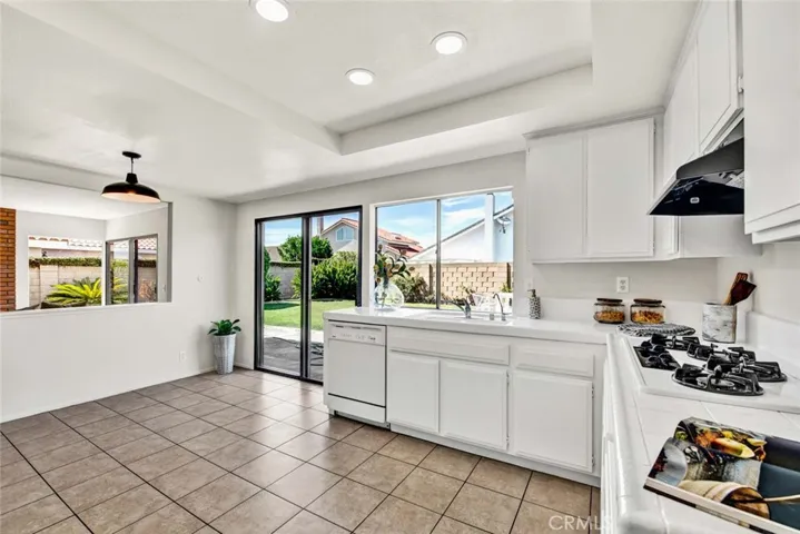 Kitchen with Views to the backyard!