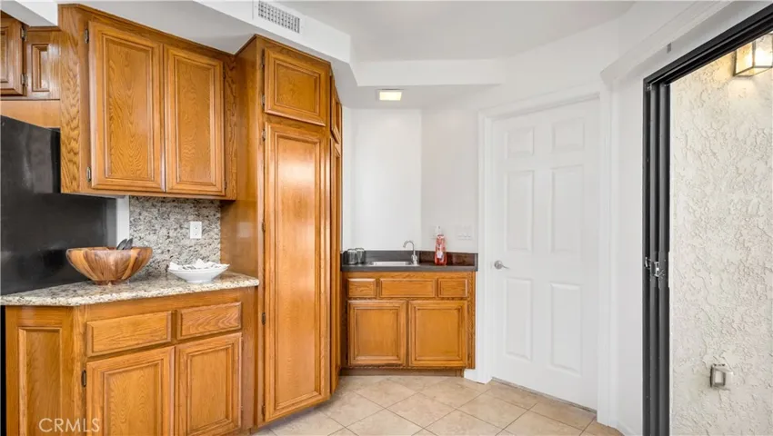 The Pantry and wet bar.