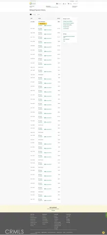 SCE bill history