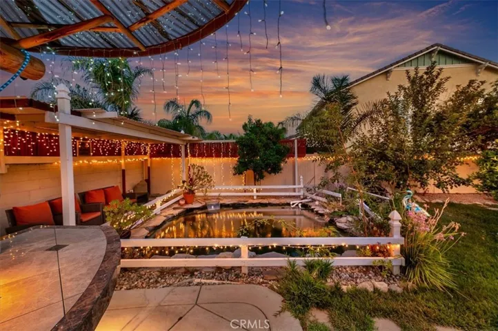 Back of Home at Twilight