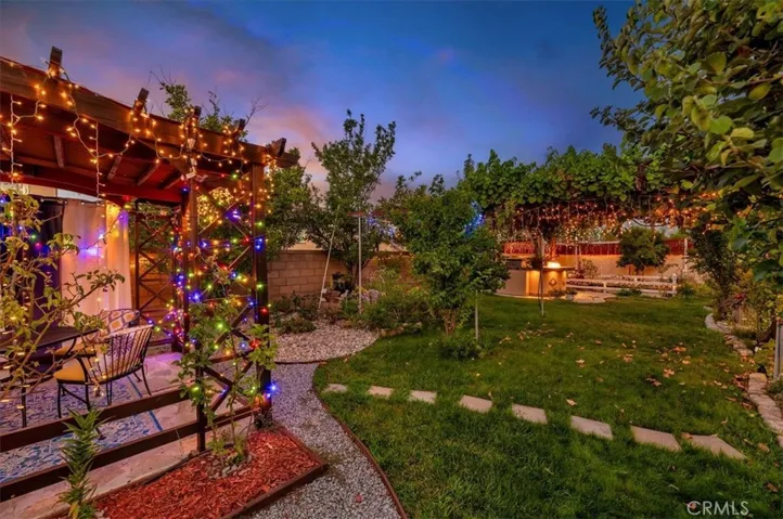 Back of Home at Twilight