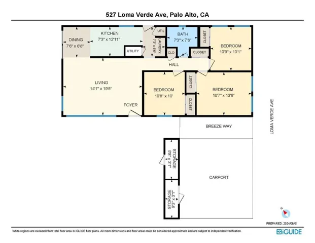 527 Loma Verde Avenue, Palo Alto, California 94306