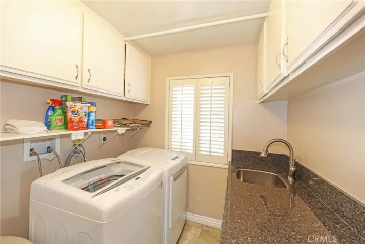 First floor laundry room