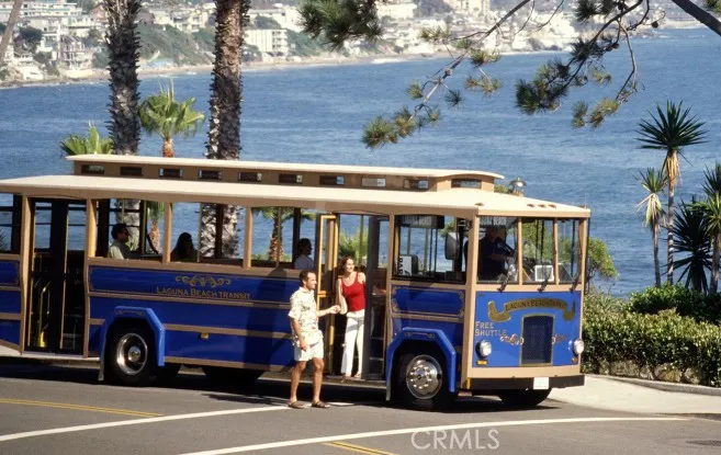 Summer Trolleys run in Dana Point & connect with Laguna Beach Trolley which runs all year