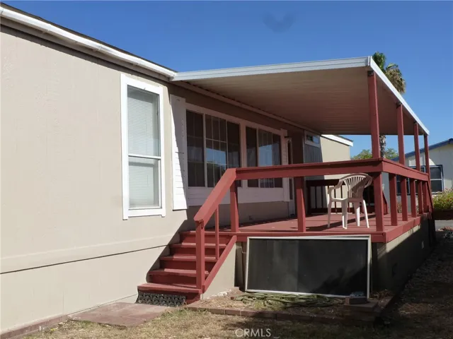 Back stairs from deck