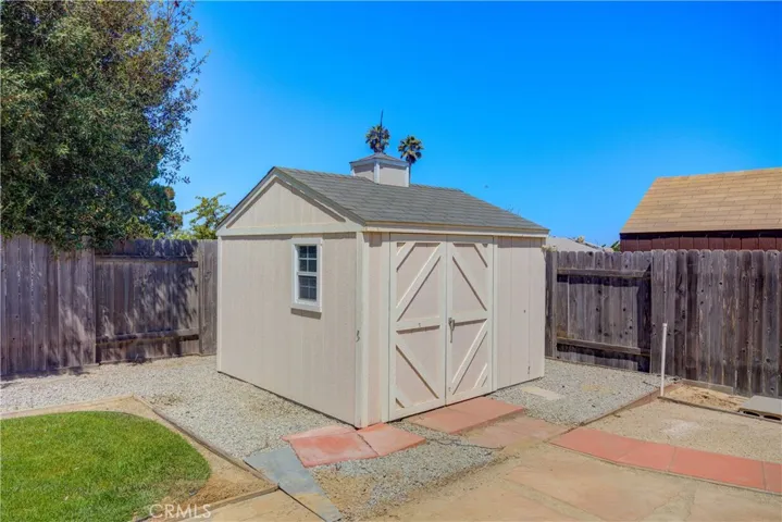 Backyard shed
