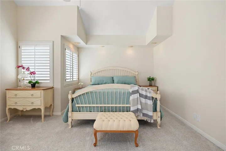 Primary Bedroom has built in recessed reading lighting
