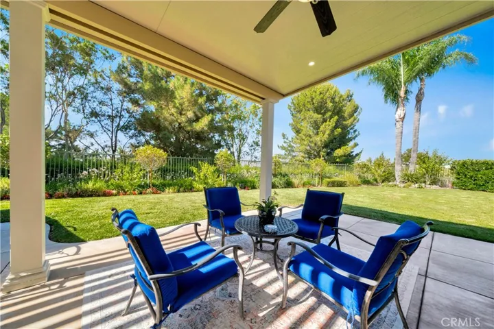 Backyard Seating Area