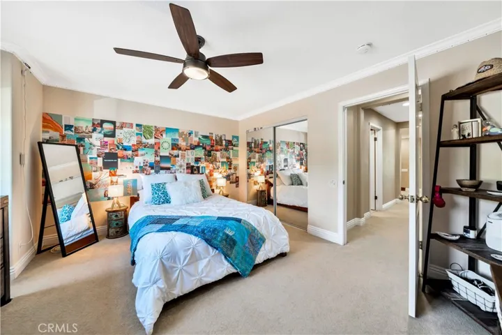 Upstairs Bedroom with Extra Storage in Closet