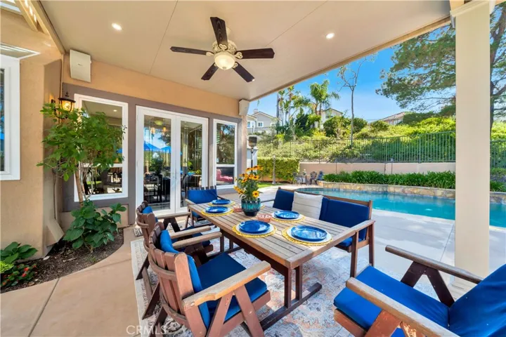 Pool View Seating Area
