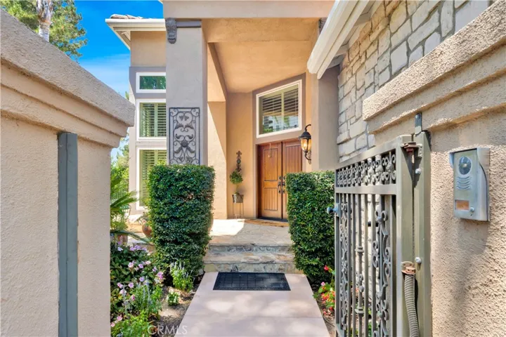 Dramatic Double Door Entry