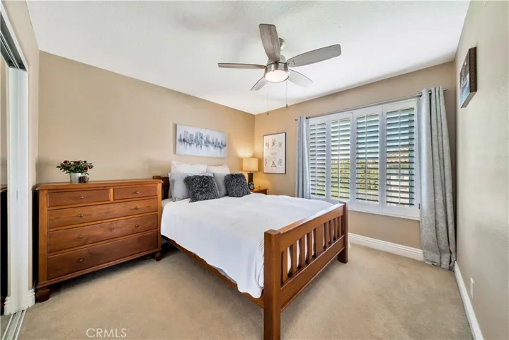 Guest Bedroom with Attached Shared Bath