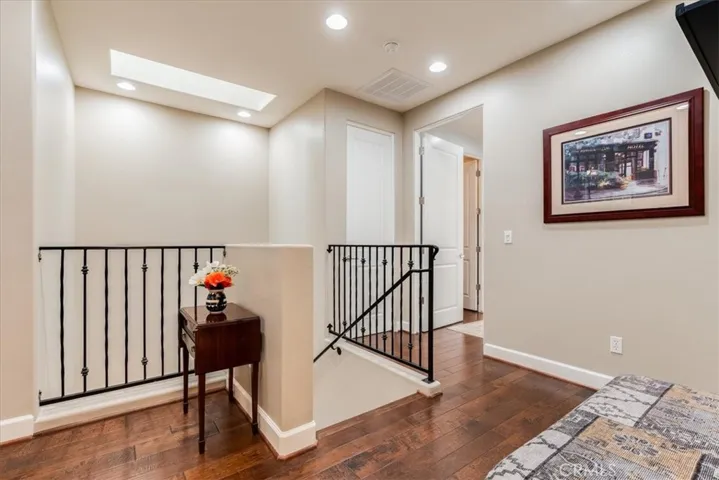 Stairs to 2nd Floor and Hallway between Primary Bedroom and 2nd & 3rd Bedrooms