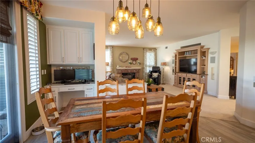 Informal dining room