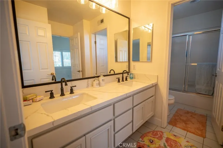 Jack and Jill bathroom