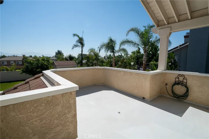 Primary suite balcony
