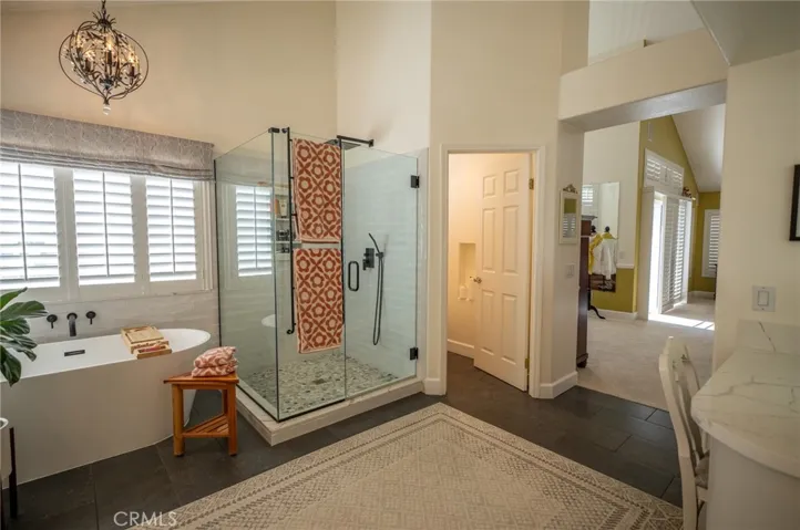 Shower and tub