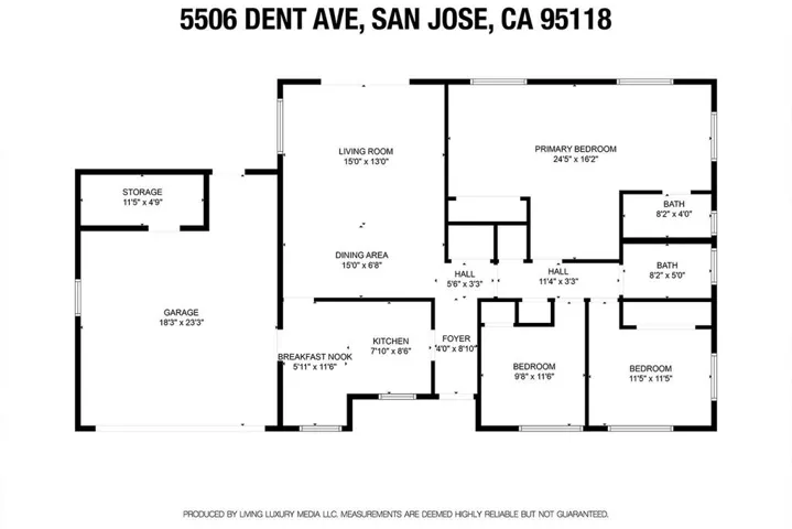 5506 Dent Avenue, San Jose, California 95118