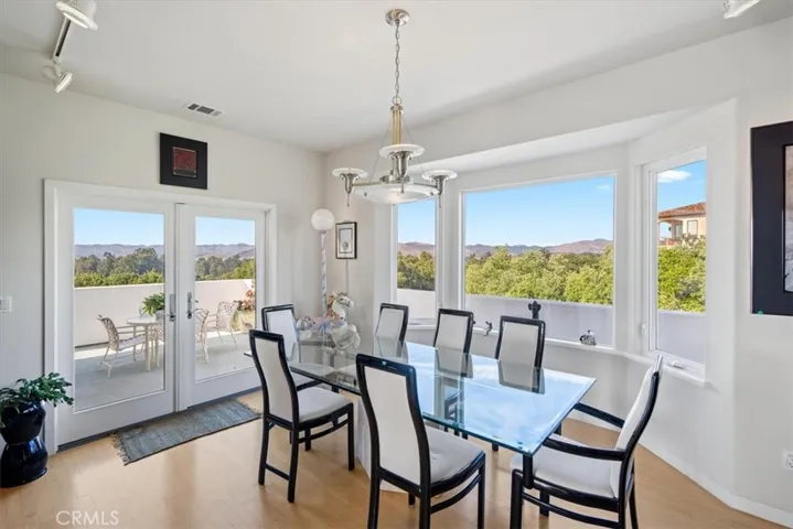 Amazing views from the dining room