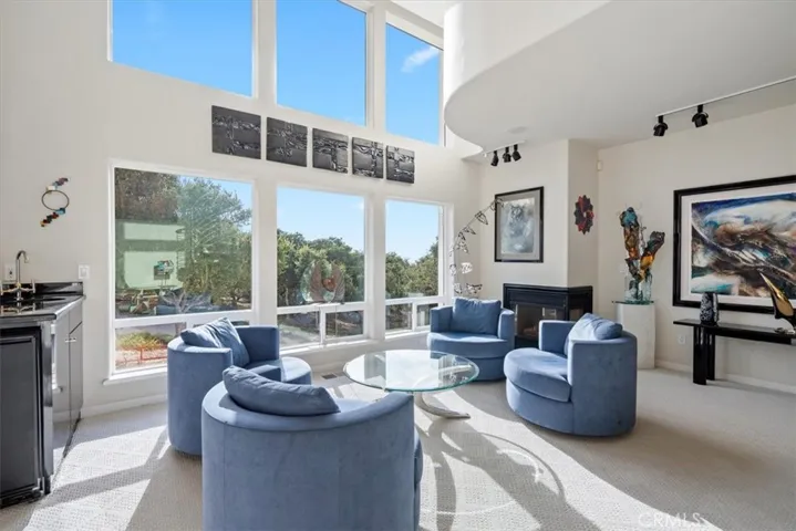 Second floor living room