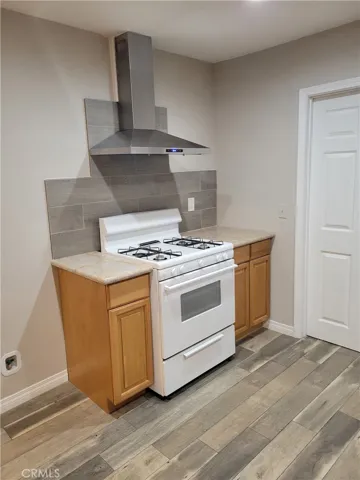 Kitchen 1st home when vacant
