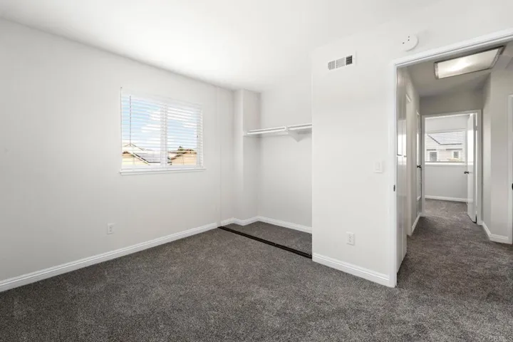 And bedroom up with new carpet & fresh paint.