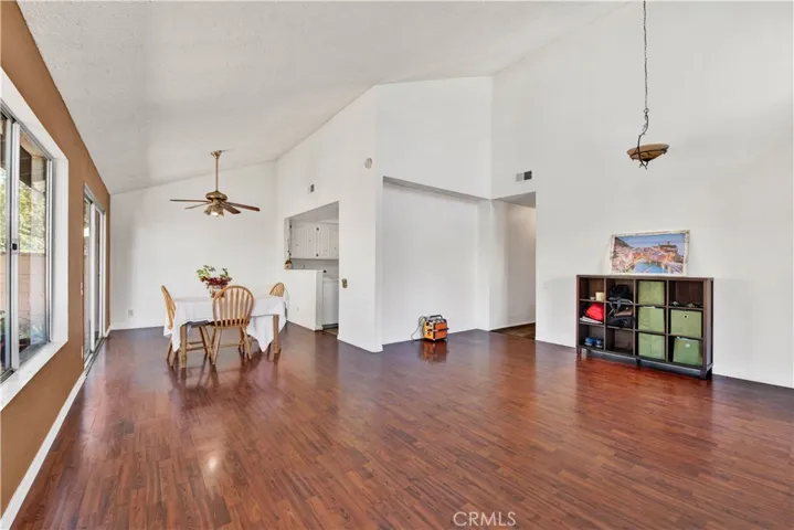 Living Room and Dining Room
