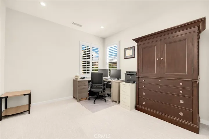 Additional bedroom that is used as an office.
