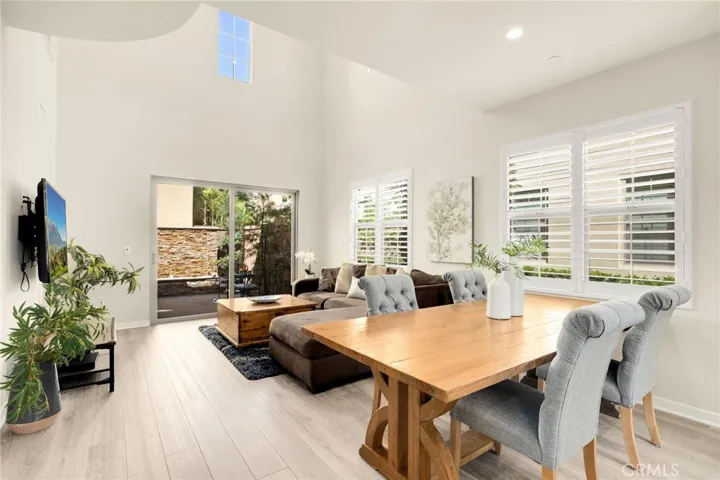 Bright open floorplan.