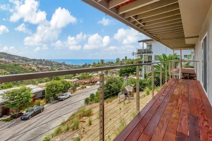 Ocean view downstairs terrace