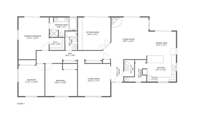 Main Home Floor Plan
