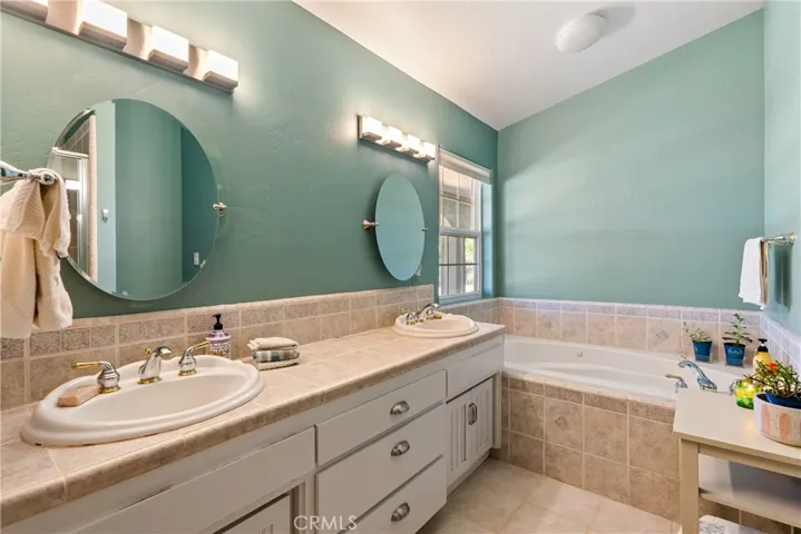 Primary Bathroom with soaking tub.