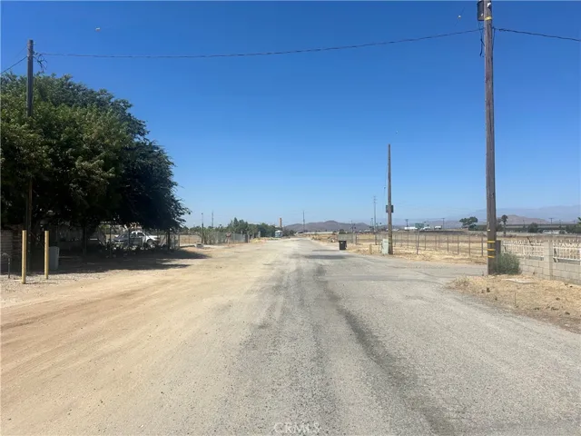 View up Bailey Park Blvd to the north 33235 Bailey Park Blvd on left and 384-180-012 parcel on right