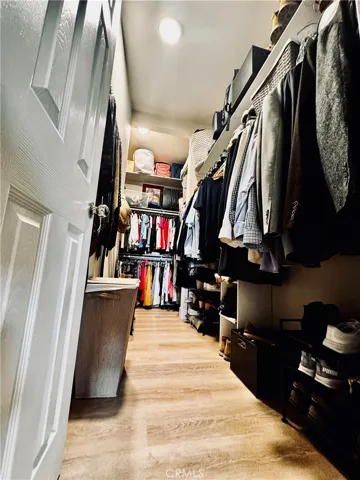 Primary walk-in closet
