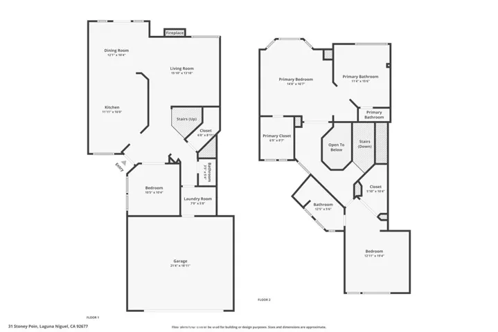 Zillow 2-D Floor Plan of 31 Stoney Pointe