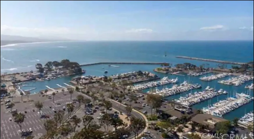 Aerial photo over Dana Point Harbor
