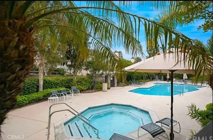 Another view of the pool and spa