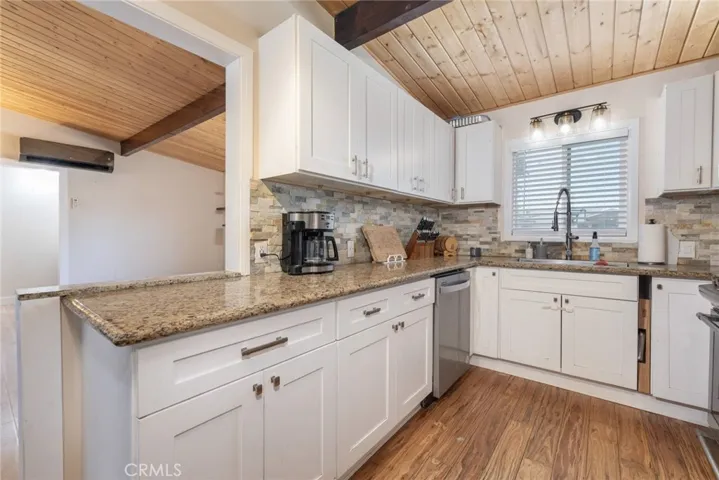 Kitchen open to the Living Room