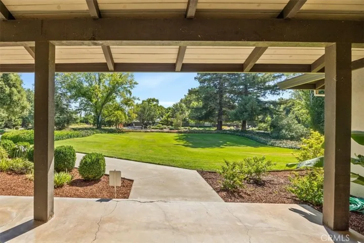 View from the front door to the street