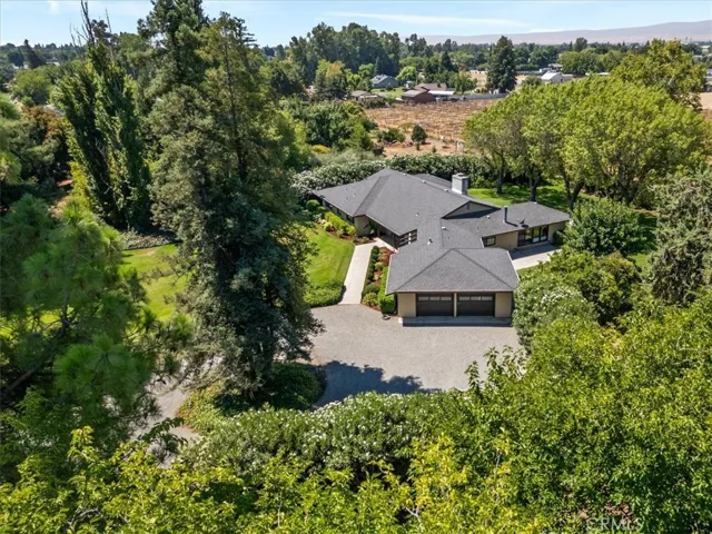 Overhead view looking South West.