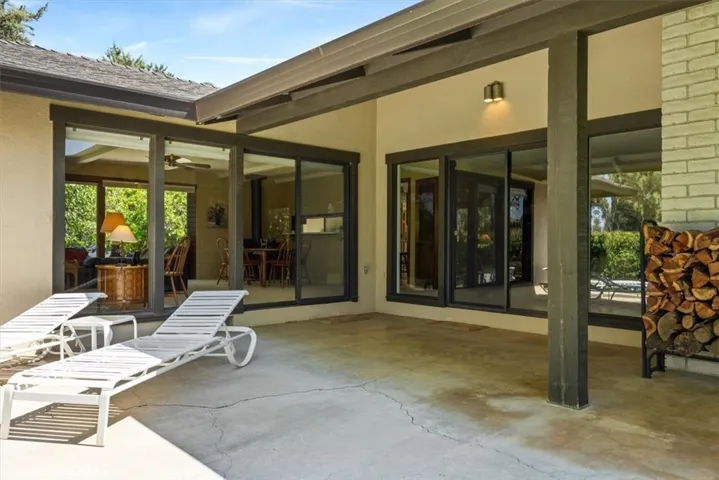 Back patio