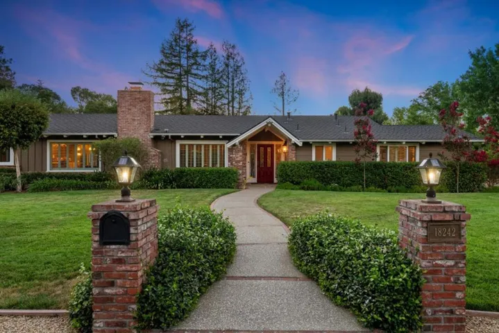 18242 Seebree Lane, Monte Sereno, California 95030