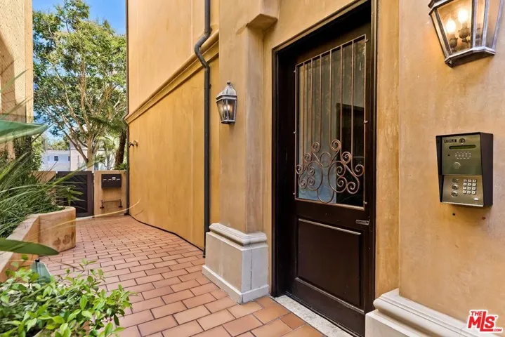 Gated Entry Walkway