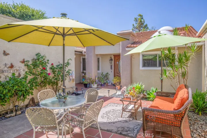 Another view of the front courtyard.