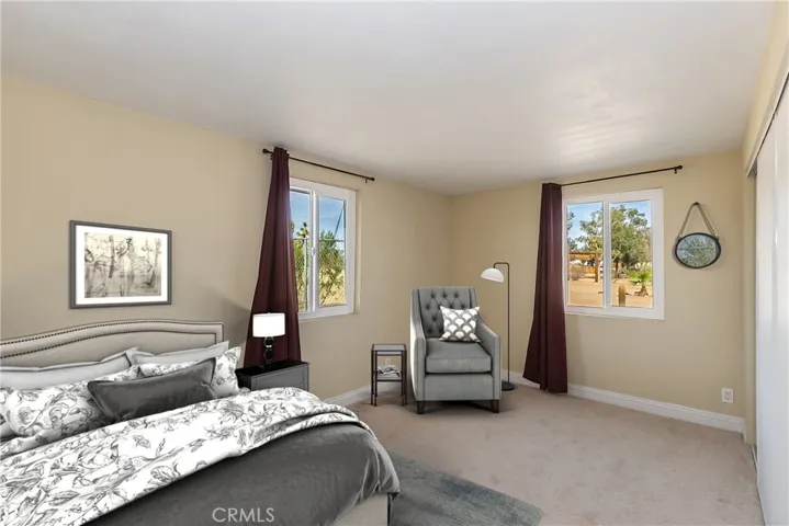 Photo is staged Bedroom